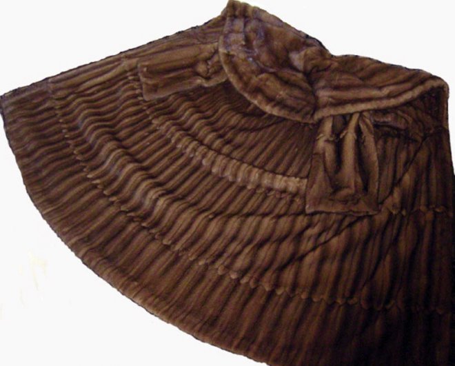 manteau de fourrure Fendi