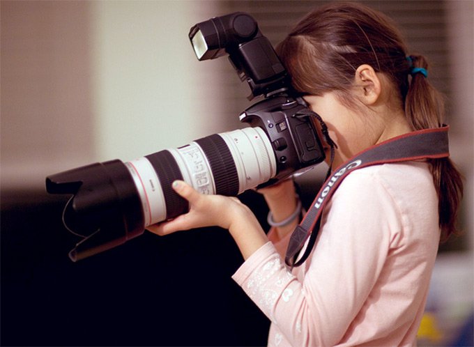 Choisir un appareil photo pour une fille