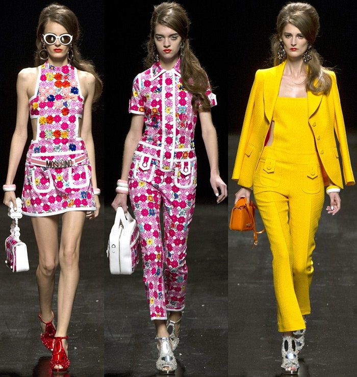 Vêtements et sacs, collection Moschino