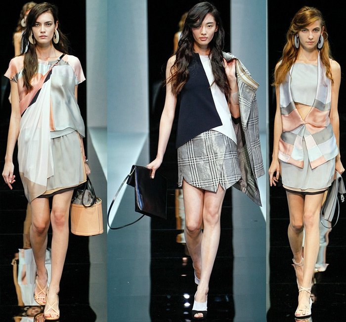 Emporio Armani pastel tissus photo