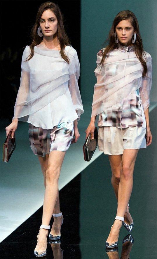 Photos de la collection Emporio Armani printemps-été 2026