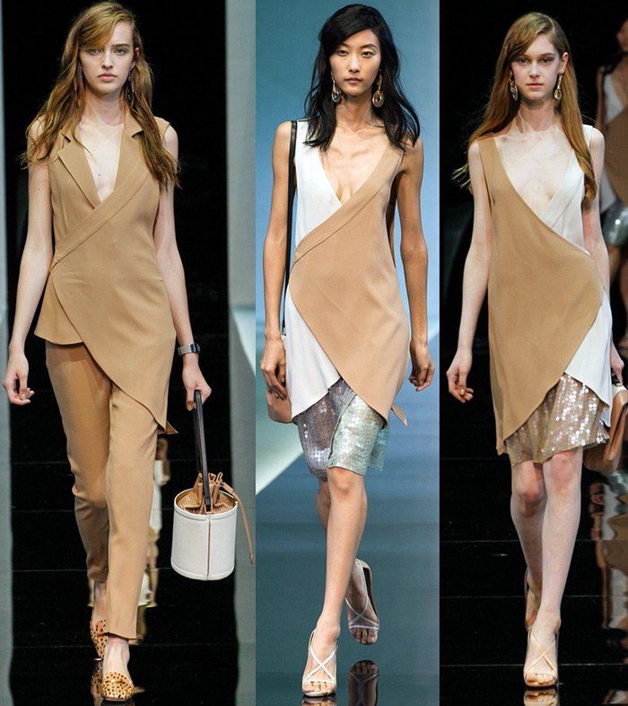 Vêtements pour femmes de la collection Emporio Armani