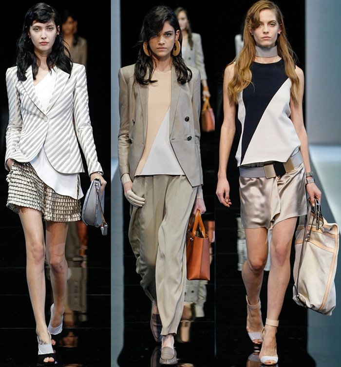 Vêtements pour femmes de la collection Emporio Armani