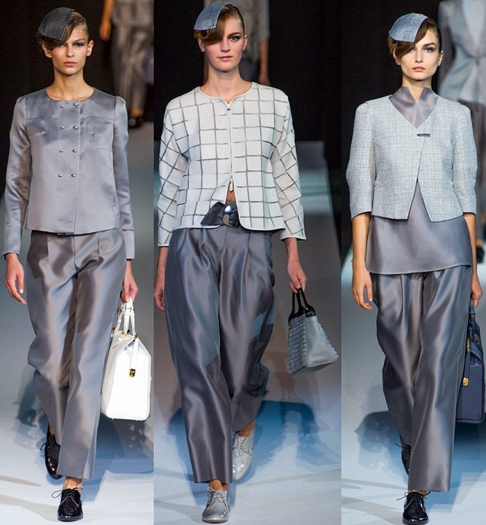 Giorgio Armani en costume printemps-été 2026