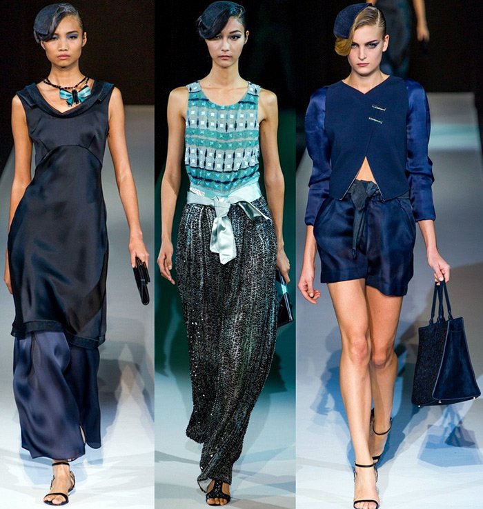 vêtements pour femmes à la mode Giorgio Armani printemps-été 2026