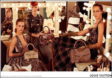 Natalia Vodianova et Louis Vuitton