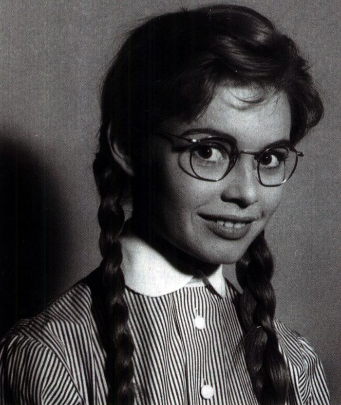 L'actrice Brigitte Bardot photo dans sa jeunesse