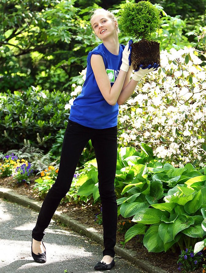 Le mannequin russe Daria Strokous photo