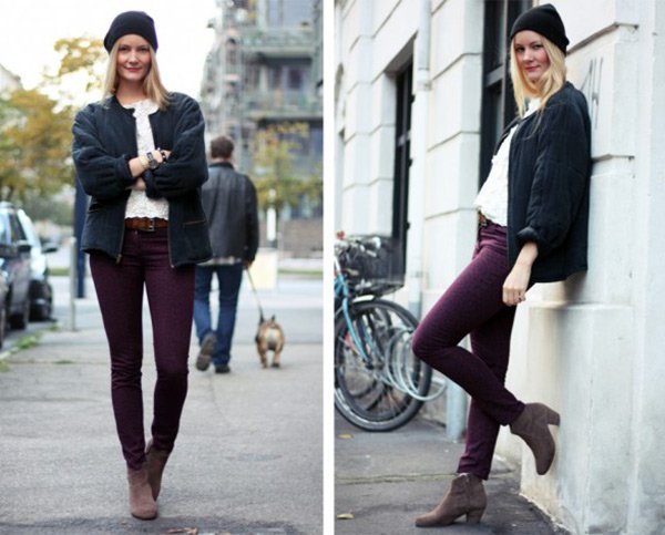 Bonnets tricotés d'angora - chapeaux pour femmes