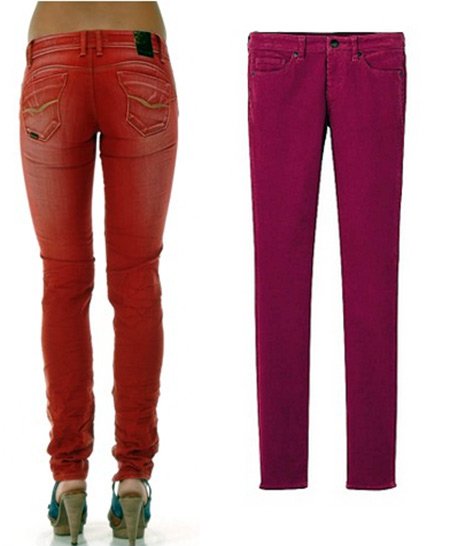 jeans brillants push up