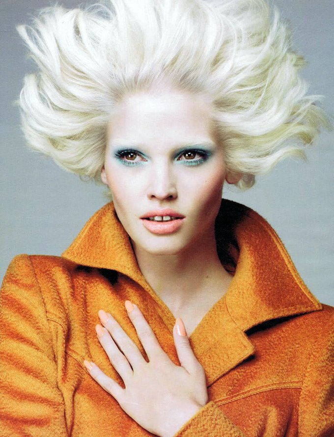 Modèle Lara Stone portrait photo