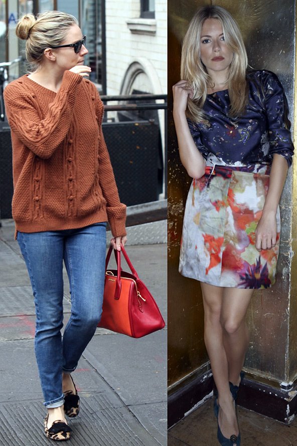 Sienna Miller style décontracté, photo