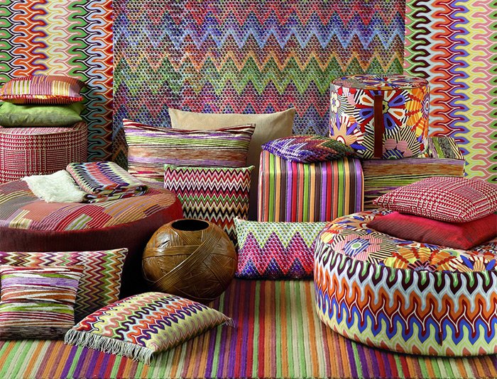 Photo d'intérieurs de style Missoni