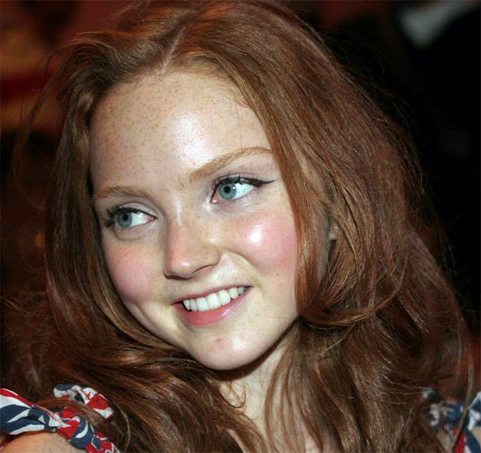 Lily Cole photo proche de la vie