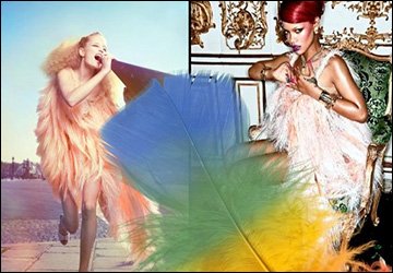 Bijoux plumes et fleurs par Lemarie