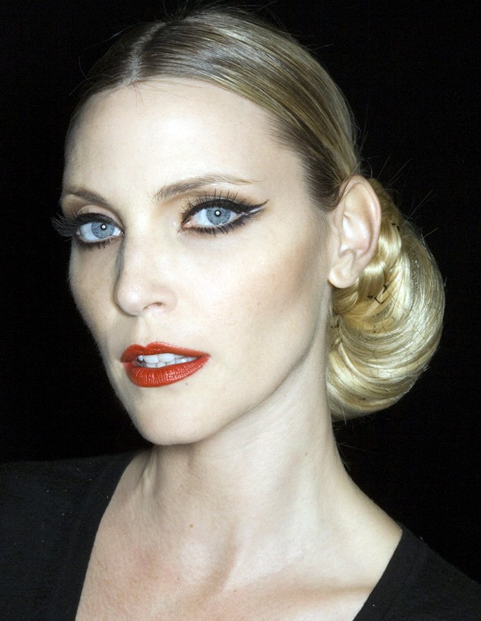 Top Model Nadia Auerman portrait photo