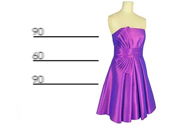 Silhouette idéale ou filles 90-60-90