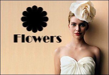 Fleurs décoratives en tissu