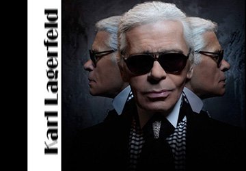 Karl Lagerfeld photo sans lunettes