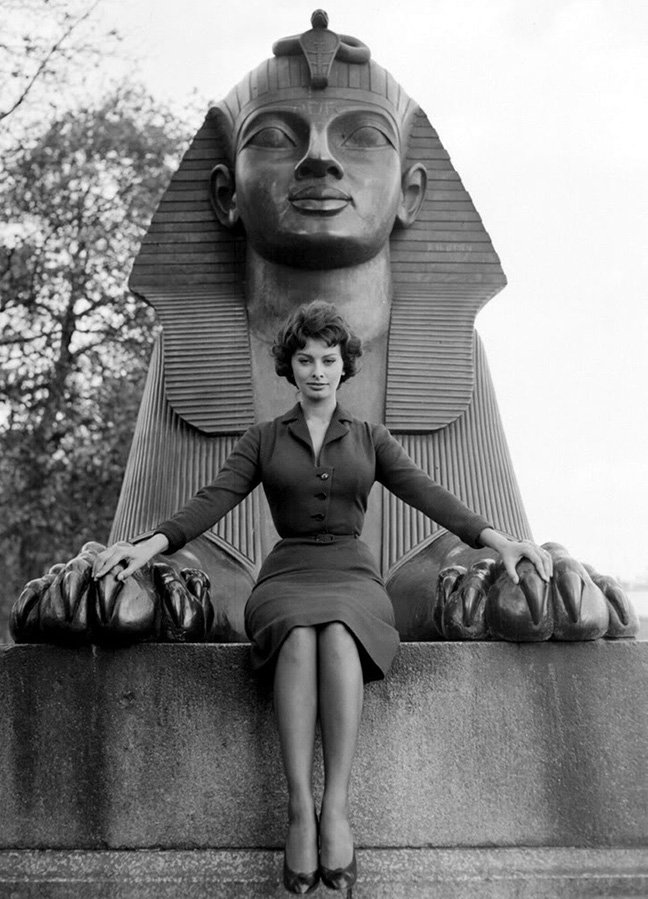 Photos près du Sphinx