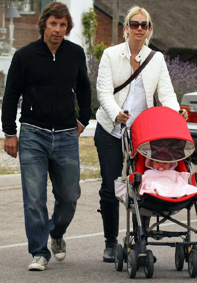 Photo du mannequin Valeria Mazza avec un enfant