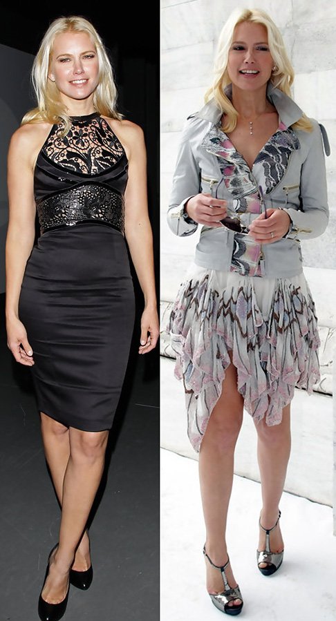 Valeria Mazza et ses robes, photo