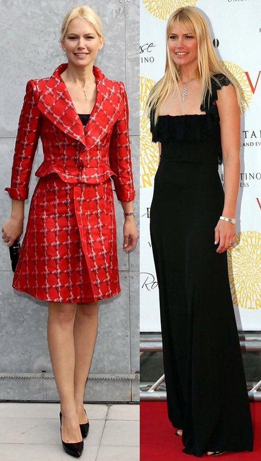 Valeria Mazza et ses robes, photo