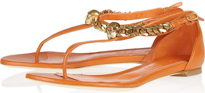 Sandales pour femmes à la mode Alexander McQueen 2026 photo