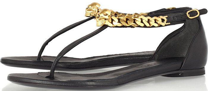 Sandales pour femmes à la mode Alexander McQueen 2026 photo