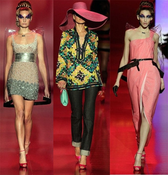 Collection de vêtements à la mode dans le style de Barbie, photo