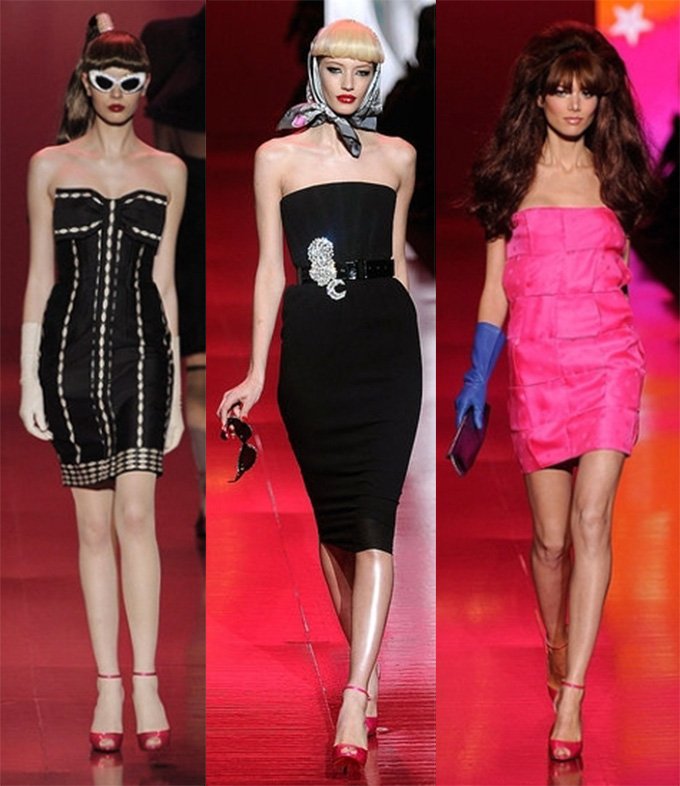 Collection de vêtements à la mode dans le style de Barbie, photo