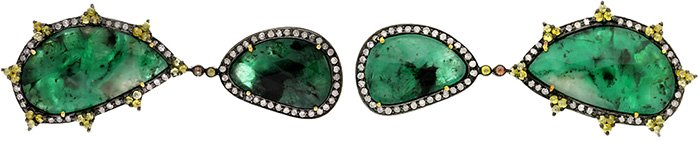 photo de boucles d'oreilles en argent