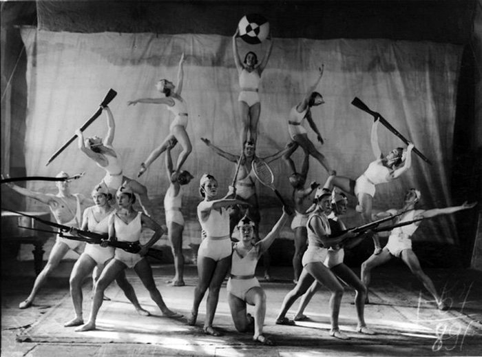 Athlètes de l'URSS, photos de femmes soviétiques