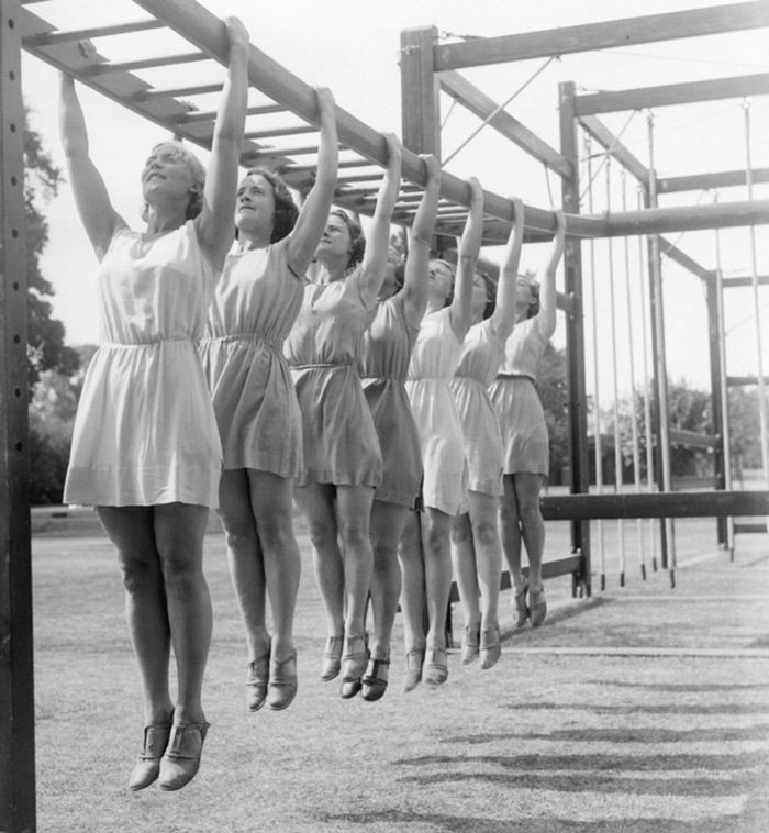 Entraînement de fitness pour les femmes de l'URSS photo