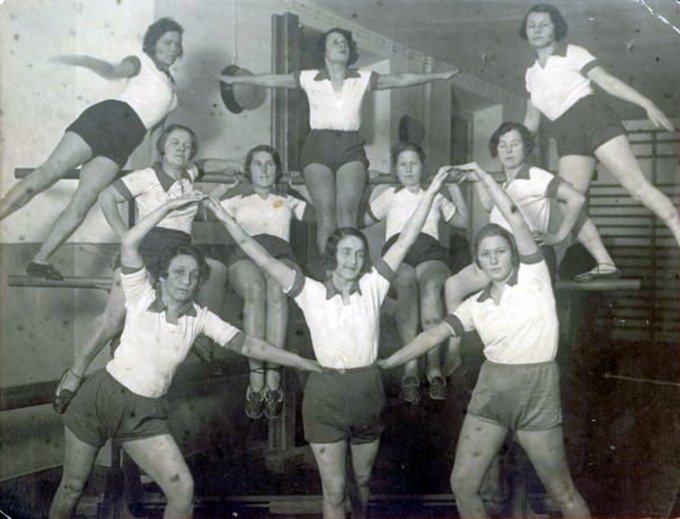 Athlètes de l'URSS, photos de femmes soviétiques