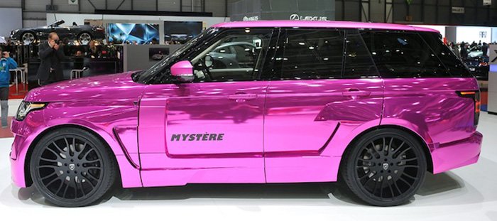 Voiture glamour pour les filles russes photo