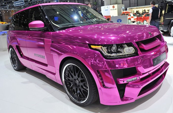Voiture glamour pour les filles russes photo