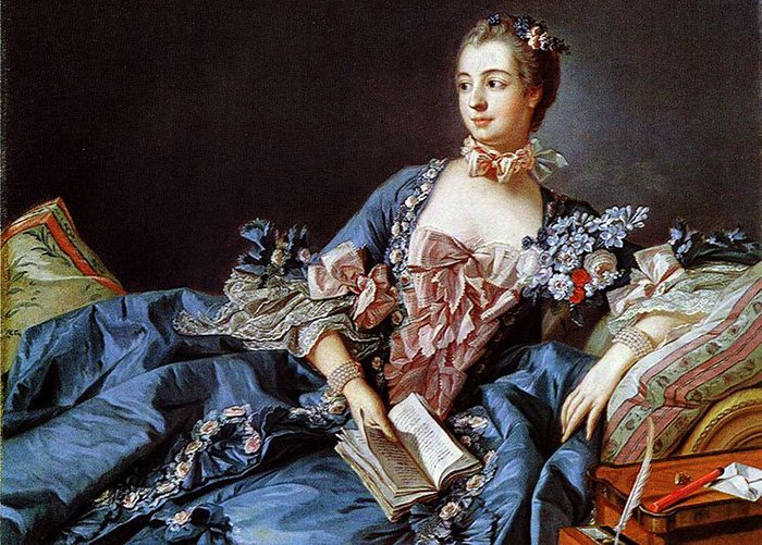 Portrait de Madame de Pompadour
