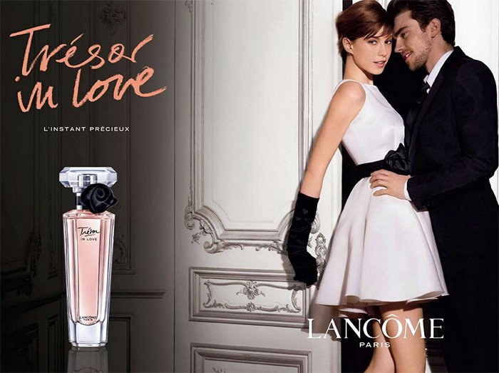 Entreprise de publicité pour les parfums