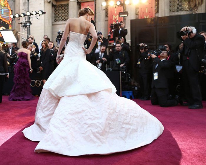 Belles robes sur la photo, des Oscars