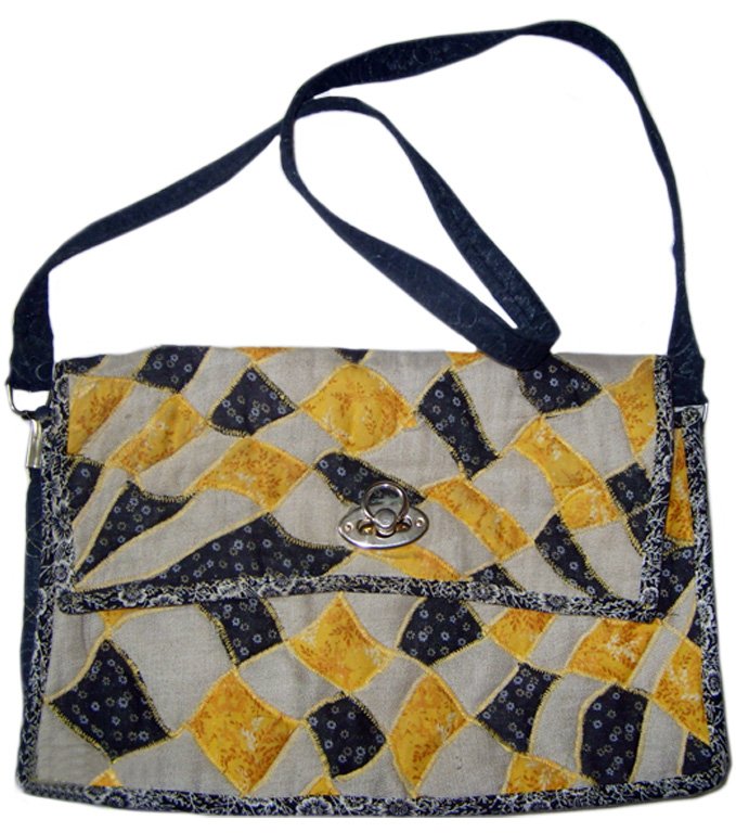 Photo de sac en tissu fait main