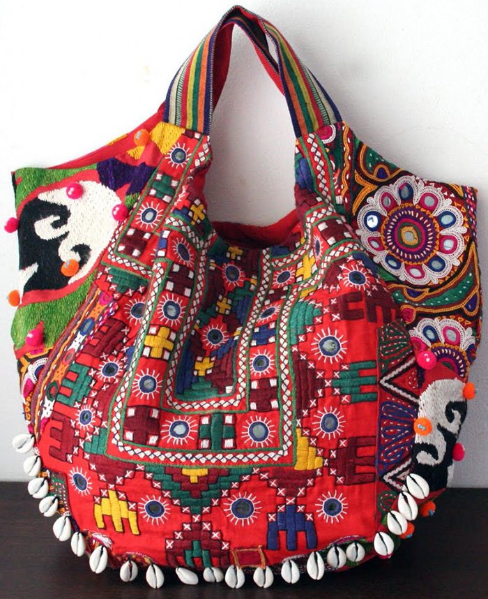 Sac patchwork bricolage