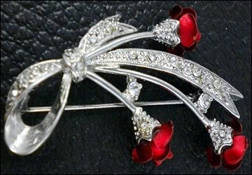 Broche vintage pour filles