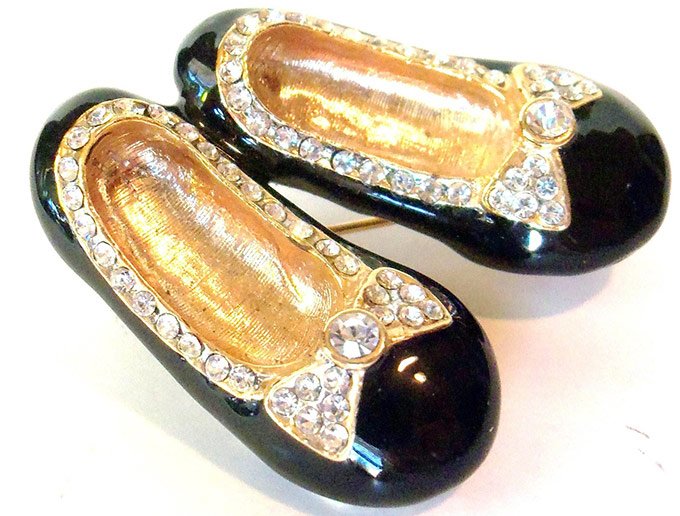 Bijoux vintage, photo de broche