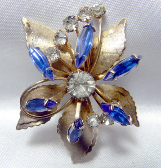 Broche vintage - photo