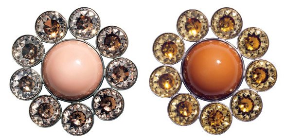 Boutons glamour - bijoux, photo