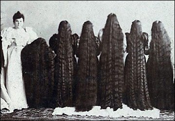 Filles aux cheveux longs