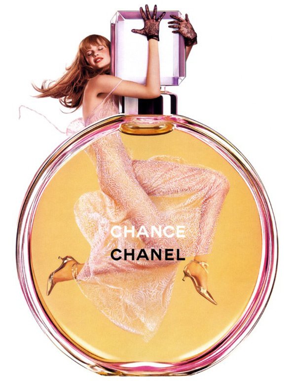 photo publicitaire de parfum