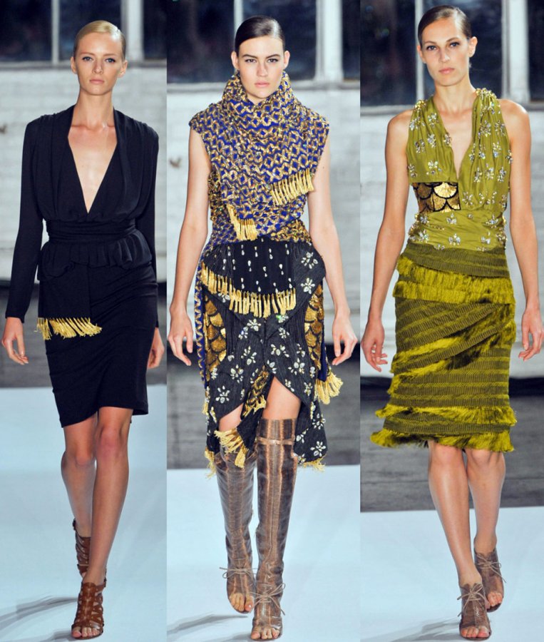 Robes à franges, photo