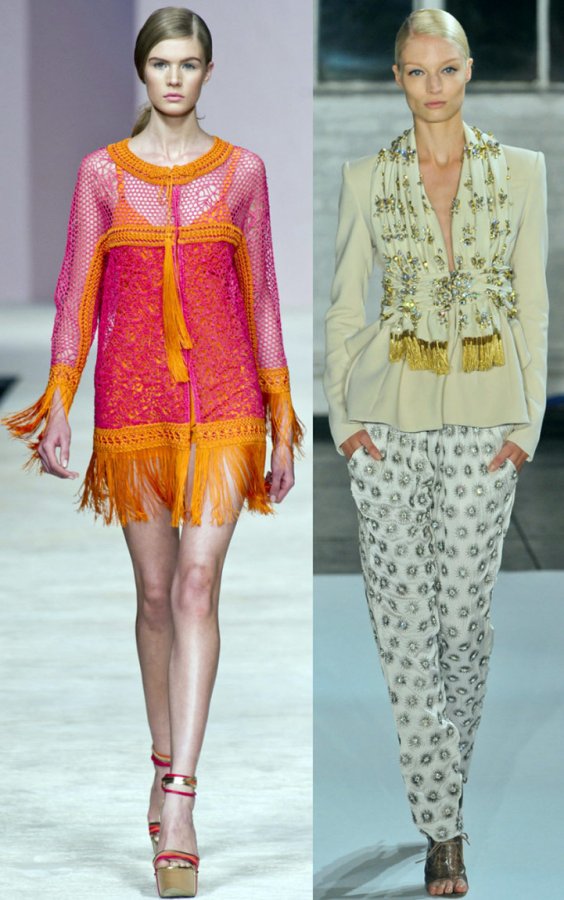 Robes à franges, photo